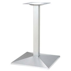 アルミ鋳物テーブル脚 ベースサイズ：A600×B600×高さ 品番：SO-F 塗装カラー：88 ポール：75角