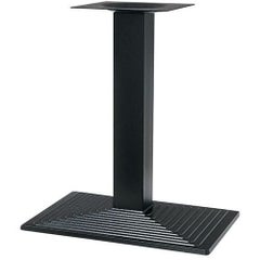 アルミ鋳物テーブル脚 ベースサイズ：A600×B400×高さ700 品番：TO-9D 塗装カラー：44 ポール：60角