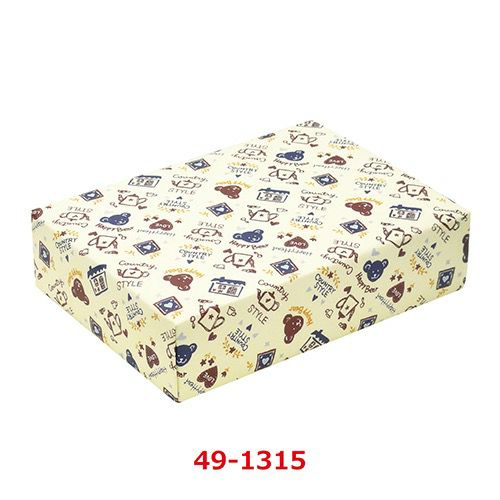 包装紙 カントリースタイル 半才判 49-1315/50枚袋入