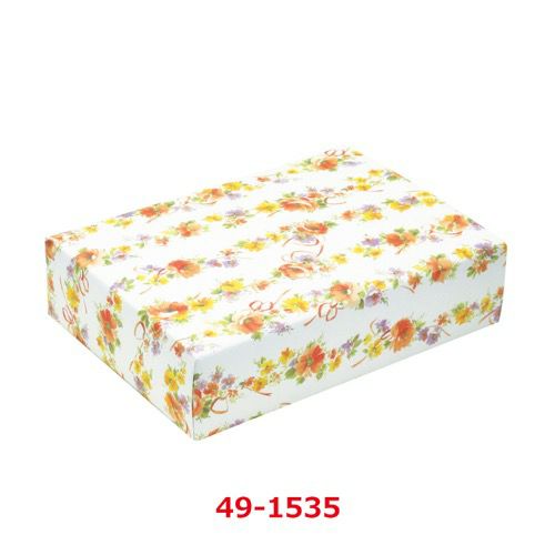 包装紙 フラワーリンク 半才判 49-1535/50枚袋入