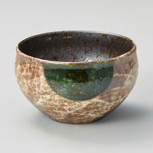 織部丸紋なごみ碗(中) φ14.5×9cm 326-149