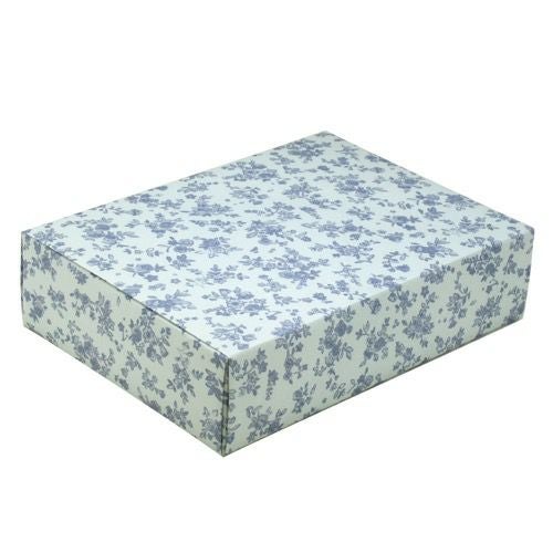 包装紙 ブルーフラワー 全判 49-2500