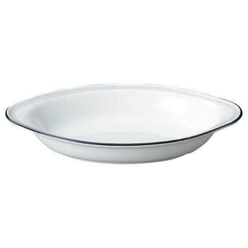 サークルグラタン皿 20.8×12.5cm 529-619