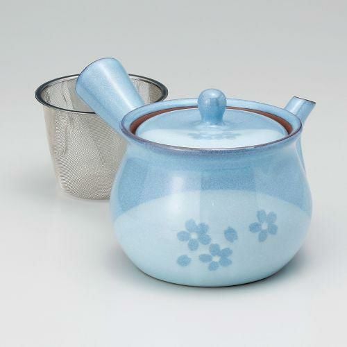 花しずく5号大急須(茶コシ付) 13.5×12.5cm(900cc) 373-079