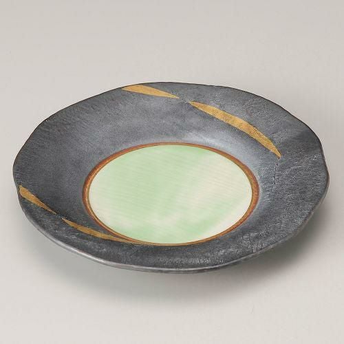 金カスリフルーツ皿 15.5×2.8cm 216-029