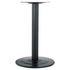 スチールベーステーブル脚 ベースサイズ：A650φ×高さ700 品番：R-3D 塗装カラー：44 ポール：101φ
