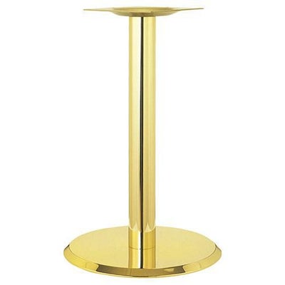 スチールベーステーブル脚 ベースサイズ：A400φ×高さ700 品番：RS-5D 塗装カラー：22 ポール：60φ