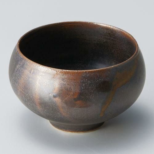 マンガン抹茶ボウル φ12.4×7.6cm 053-239