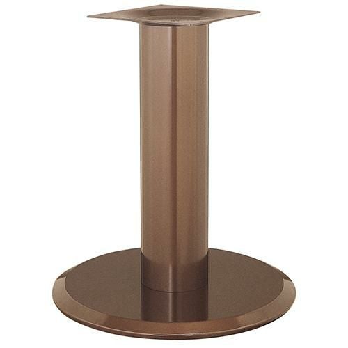 スチールベーステーブル脚 ベースサイズ：A600φ×高さ700 品番：RS-6D-L 塗装カラー：99 ポール：139φ