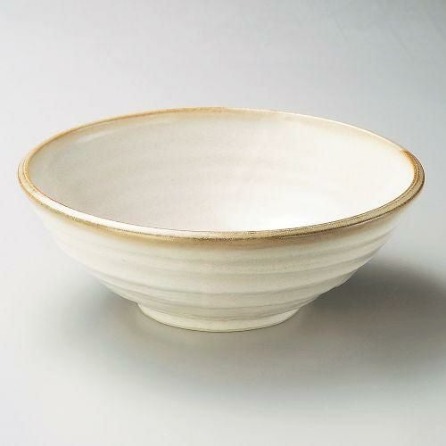 粉引荒引大鉢 φ23.6×8.8cm 253-149