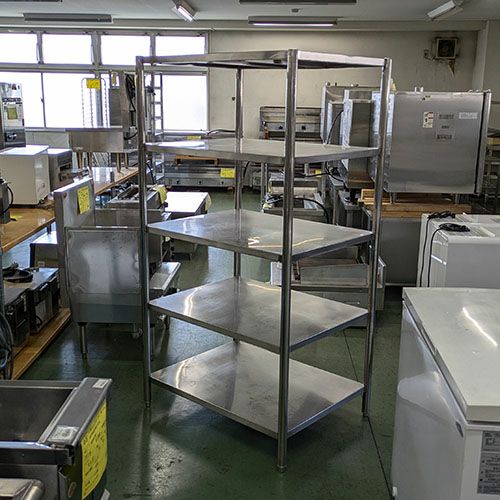 中古】棚 5段 幅900×奥行700×高さ1690 【送料別途見積】【業務用