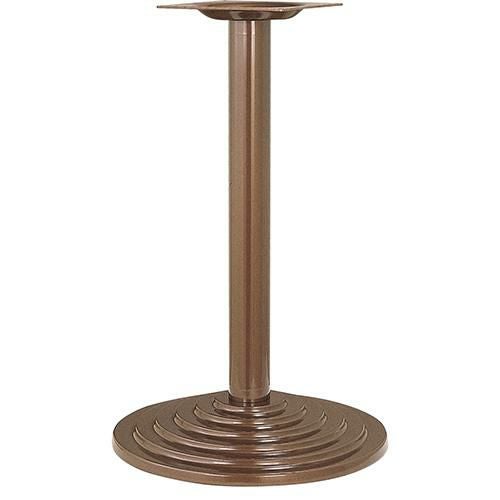 スチールベーステーブル脚 ベースサイズ：A500φ×高さ700 品番：RS-9D 塗装カラー：99 ポール：101φ