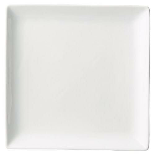 ルナホワイト23.5cm正角皿 23.7×23.7×2.8cm 482-079