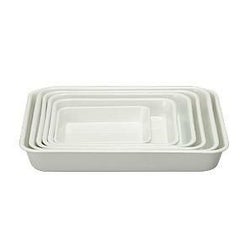 野田琺瑯 バット 40取 手札 全白(ホワイト)