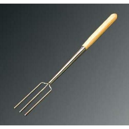 チョコレートフォーク No.2 木柄 3本刃