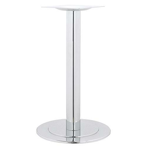 スチールベーステーブル脚 ベースサイズ：A500φ×高さ700 品番：RSQ-D 塗装カラー：11 ポール：101φ