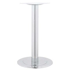 スチールベーステーブル脚 ベースサイズ：A500φ×高さ700 品番：RSQ-D 塗装カラー：11 ポール：76φ