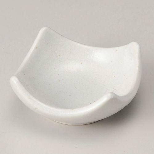 白マット小付四方上り 8.2×8.2×3.6cm 235-038/231-449