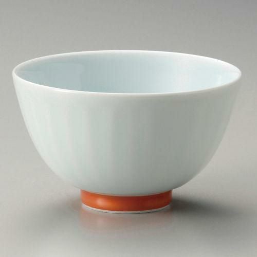 青磁高台赤巻5.0めん鉢 φ15×9cm 328-019