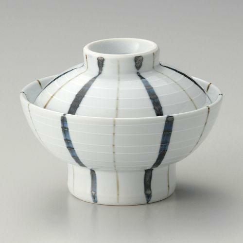 内外十草丸高台蓋丼 φ15.5×11.4cm 341-019