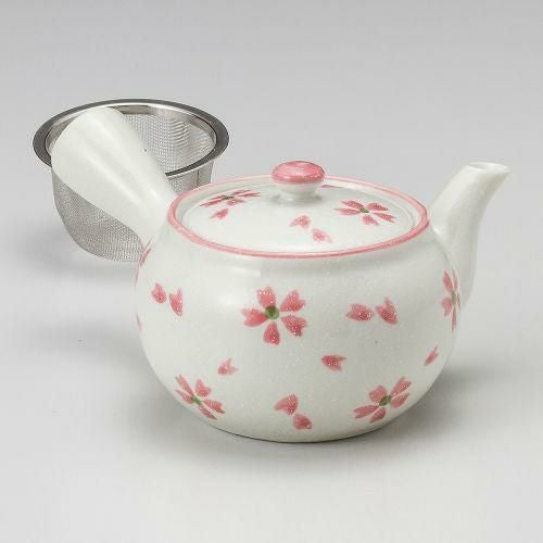 (軽量)淡雪さくら急須(茶こし付) 350cc 373-179