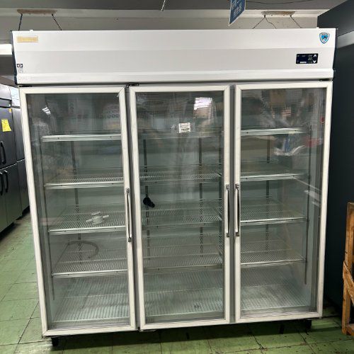 【業界最長1年保証】【中古】冷蔵リーチインショーケーススイング扉 大和冷機 613AKP-EC 幅1800×奥行800×高さ1910 三相200V 【送料別途見積】【千葉店在庫】