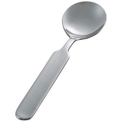 18-8 たべるもん スプーン丸 【業務用食器】【同梱グループA】