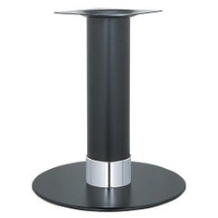 スチールベーステーブル脚 ベースサイズ：A600φ×H20×高さ700 品番：RSQ-N-L 塗装カラー：441-H ポール：139φ