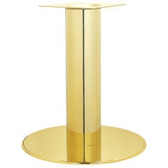 スチールベーステーブル脚 ベースサイズ：A650φ×H20×高さ700 品番：RSQ-N-L 塗装カラー：22 ポール：230φ