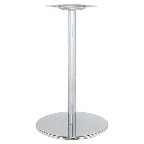 スチールベーステーブル脚 ベースサイズ：A450φ×H20×高さ700 品番：RSQ-N-R 塗装カラー：11 ポール：50φ