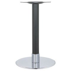 スチールベーステーブル脚 ベースサイズ：A400φ×H20×高さ700 品番：RSQ-N 塗装カラー：141-H ポール：76φ