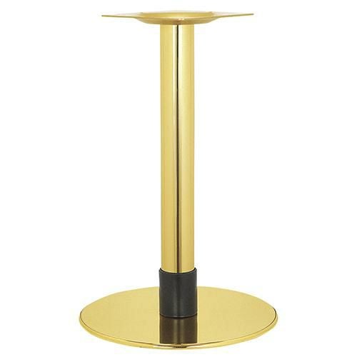 スチールベーステーブル脚 ベースサイズ：A400φ×H20×高さ700 品番：RSQ-N 塗装カラー：224-H ポール：76φ