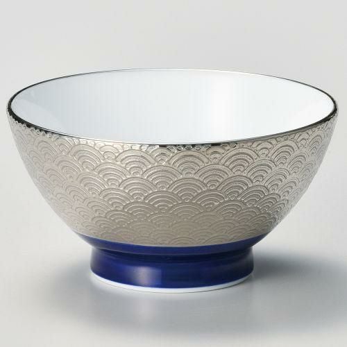 波紋EGルリ巻茶碗(S) φ11.5×6cm 354-029