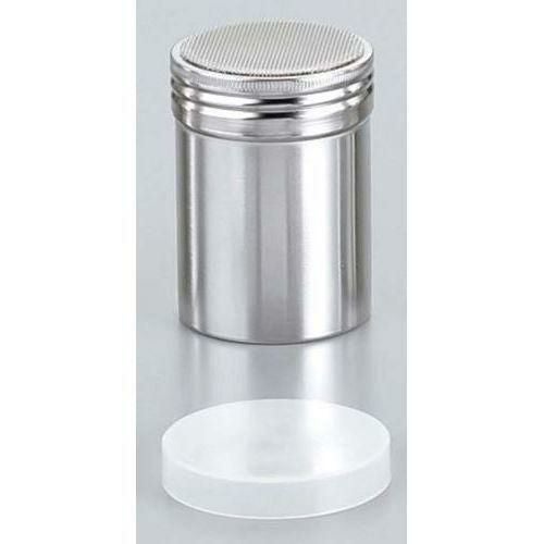18-8 パウダー缶(アクリル蓋付)小 φ55×80