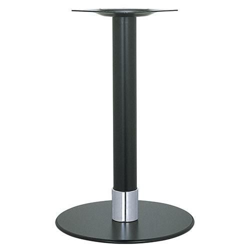 スチールベーステーブル脚 ベースサイズ：A450φ×H20×高さ700 品番：RSQ-N 塗装カラー：441-H ポール：76φ