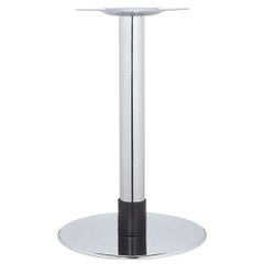 スチールベーステーブル脚 ベースサイズ：A600φ×H20×高さ700 品番：RSQ-N 塗装カラー：114-H ポール：101φ