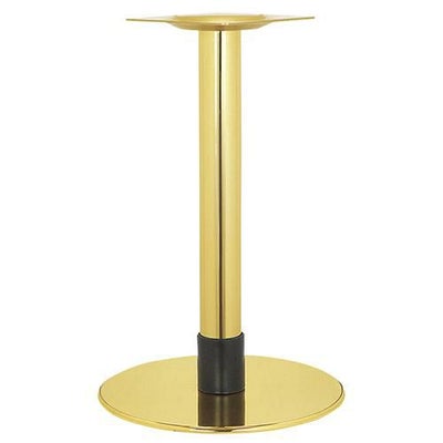 スチールベーステーブル脚 ベースサイズ：A650φ×H20×高さ700 品番：RSQ-N 塗装カラー：224-H ポール：101φ