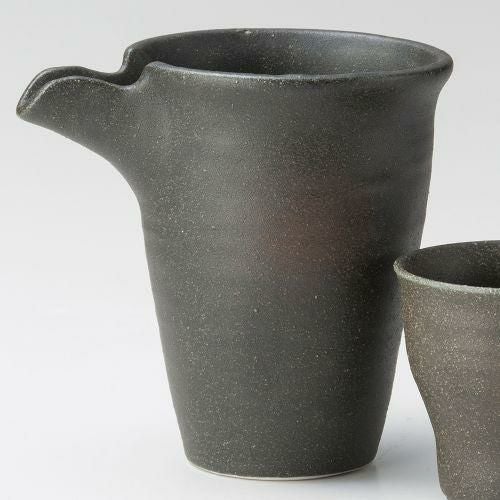 備前風冷酒 11.5×8.6×11.2cm(320cc) 273-179