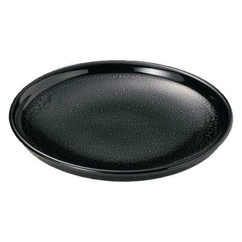 油滴天目丸8.0皿 φ25.5×3.5cm 406-079