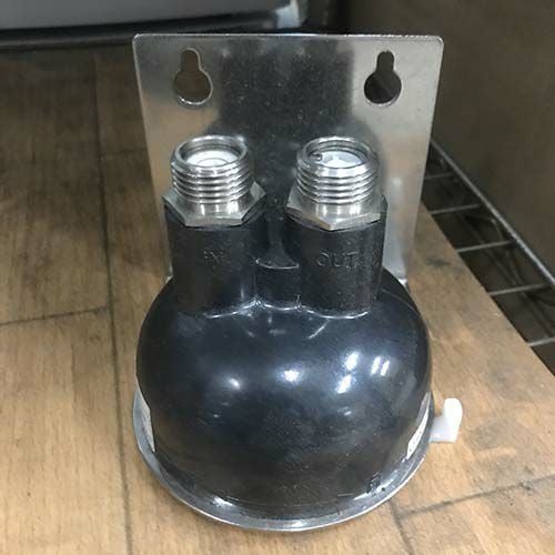 クリタック】浄水器 本体+カートリッジ LA-10 直径120×高さ353mm/業務