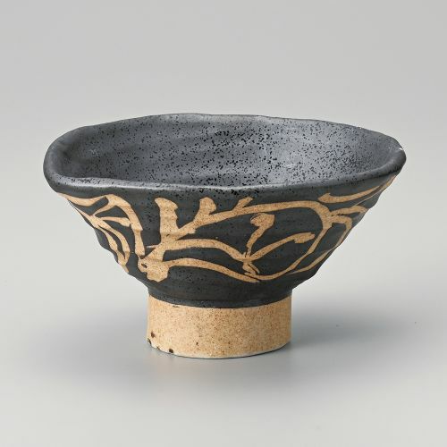 伊賀唐草ボリュームUP片口5.2丼 17.2×16×8.8cm(540cc) 311-179