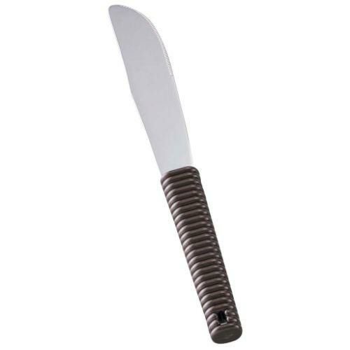 18-8 味道楽 デザートナイフ ブラウン