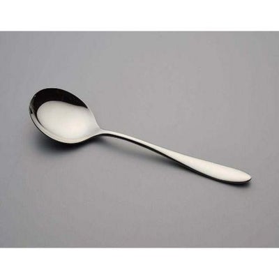 スープスプーン 【18-10 ジェンヌ No.5800 デザートスープスプーン】 / 全長:175 /【グループA】