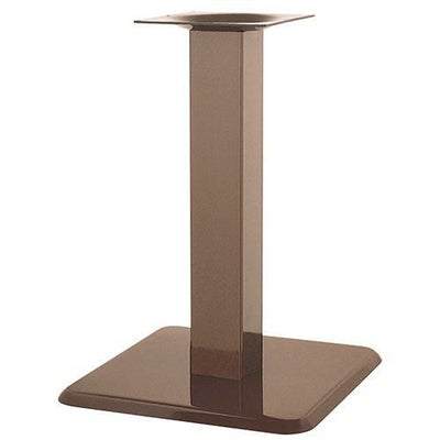 スチールベーステーブル脚 ベースサイズ：A380×B380×高さ700 品番：ST-5D-K 塗装カラー：99 ポール：75角