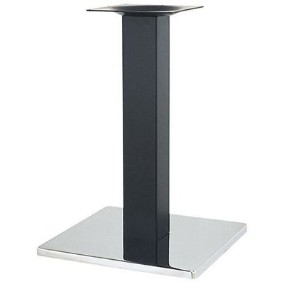 スチールベーステーブル脚 ベースサイズ：A450×B450×高さ700 品番：ST-K 塗装カラー：14 ポール：100角