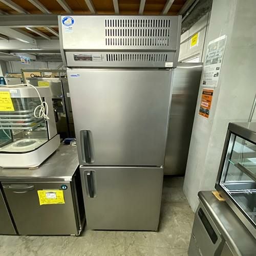 業界最長1年保証】【中古】縦型冷凍冷蔵庫 1凍1蔵 大和冷機 211YS1-EC
