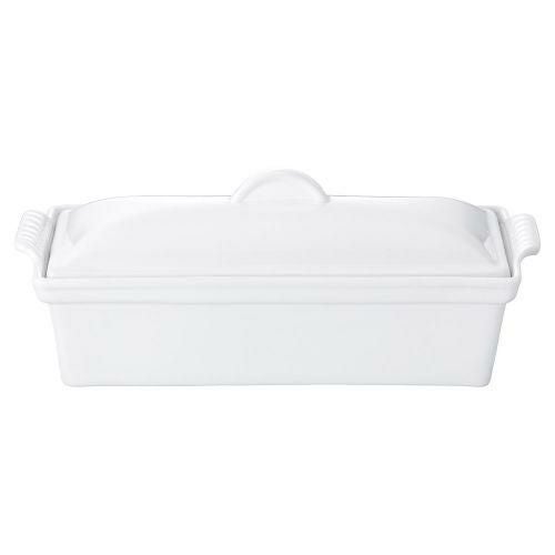 白テリーヌ(大) 30.7×11.5×12.5cm 488-019