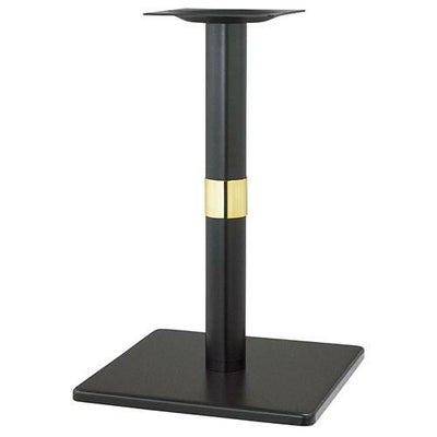 スチールベーステーブル脚 ベースサイズ：A370×B370×高さ700 品番：ST 塗装カラー：442-R ポール：76φ