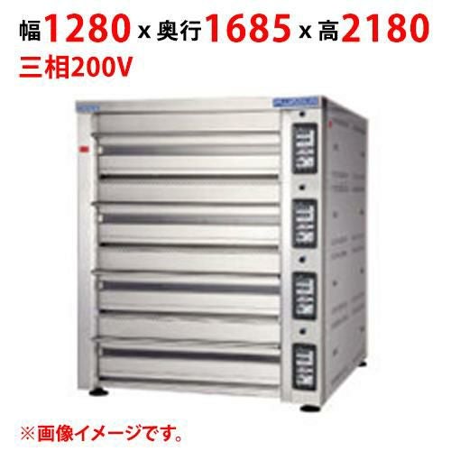 【マルゼン】デッキオーブン プリンス PEB3-2222BL 幅1280×奥行1685×高さ2180(mm) 三相200V【送料別途見積】