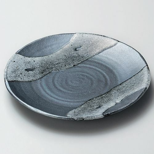 天目白流波型7.0皿 φ21.5×2.5cm 208-219